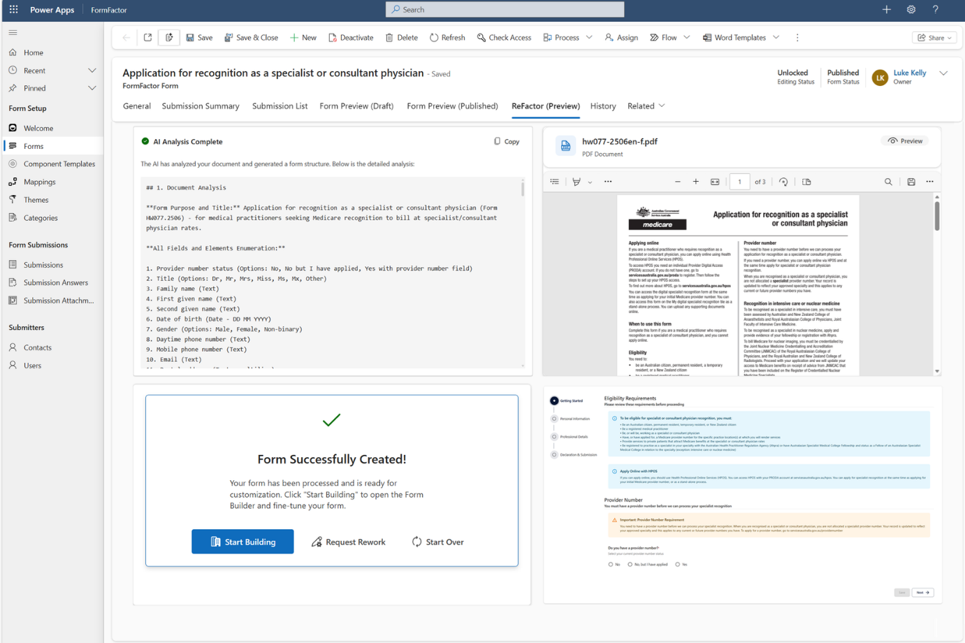 Legacy Form FormFactor - Solutions - The Factor